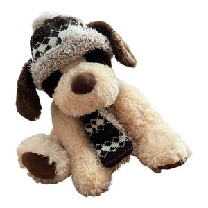 Hugfun‎ International Dog winter plush stuffed animal puppy 14”